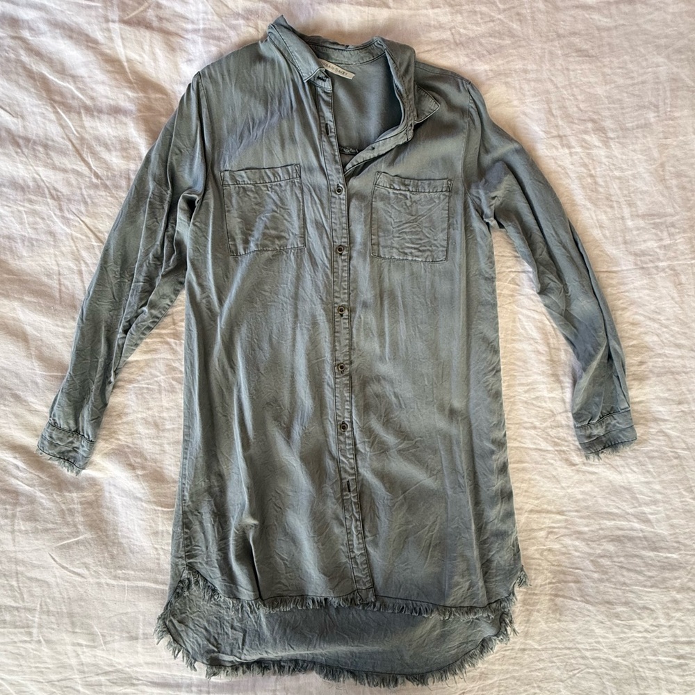 Urban Daizy Denim Shirt Dress